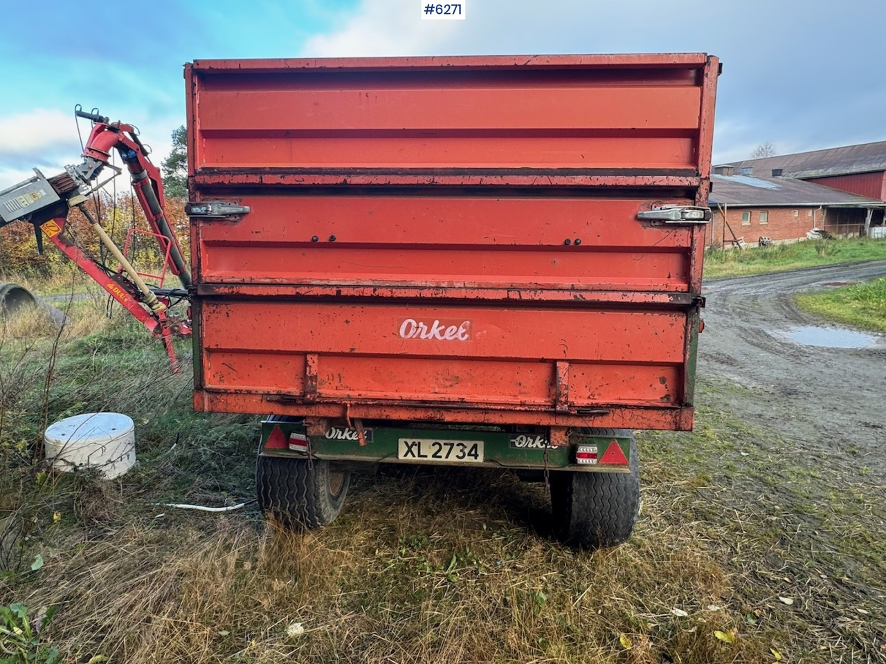 1991 Orkel T81 S - المقطورة الزراعية: صور 5 1991 Orkel T81 S - المقطورة الزراعية: صور 5