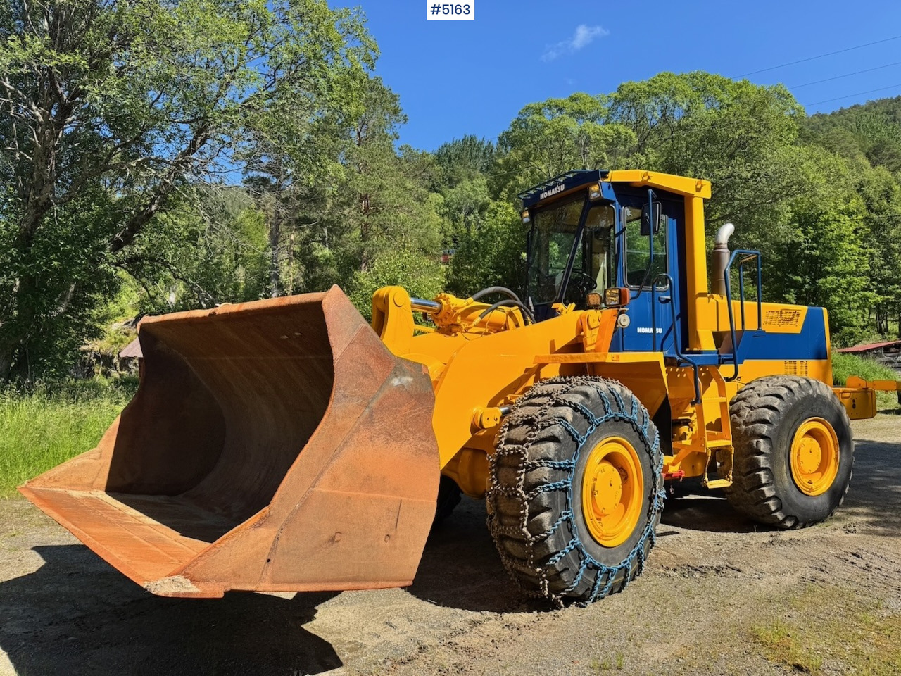1994 Komatsu WA420-1 Wheel Loader w/ Bucket. 7200 hours! - اللودر بعجل: صور 1 1994 Komatsu WA420-1 Wheel Loader w/ Bucket. 7200 hours! - اللودر بعجل: صور 1