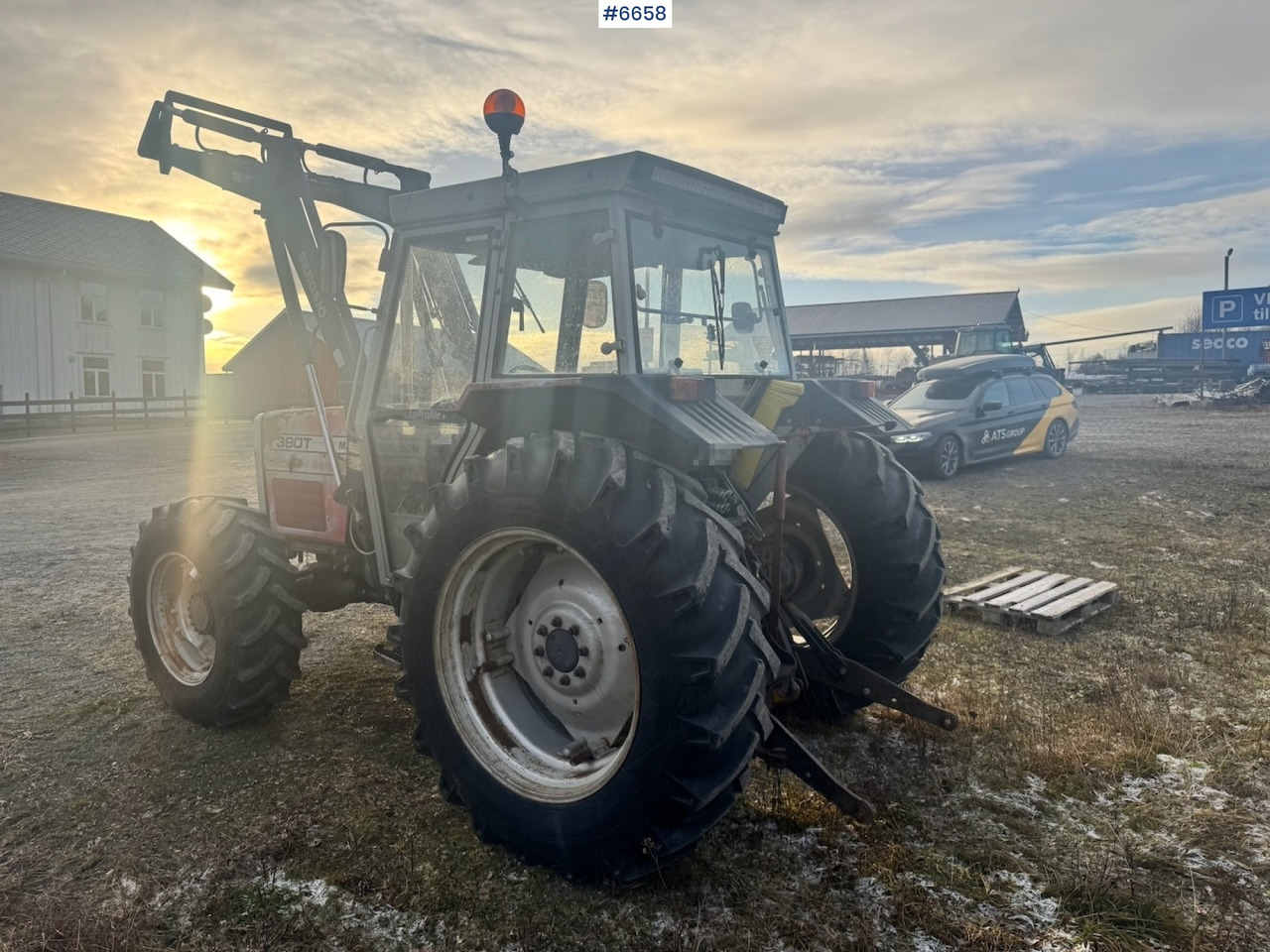 1995 Massey Ferguson 390T w/ Front Loader. - جرار: صور 4 1995 Massey Ferguson 390T w/ Front Loader. - جرار: صور 4