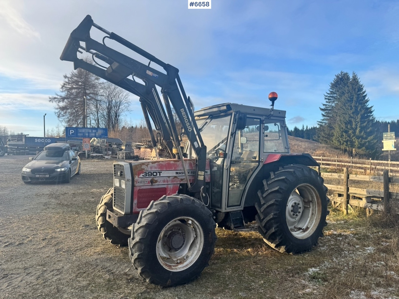 1995 Massey Ferguson 390T w/ Front Loader. - جرار: صور 2 1995 Massey Ferguson 390T w/ Front Loader. - جرار: صور 2