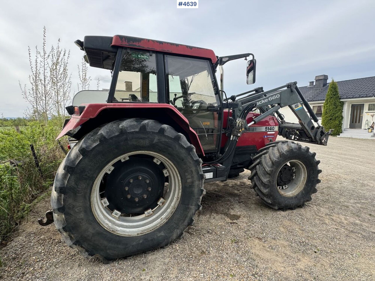 1996 CASE IH 5140 Maxxum Plus w/ front loader - جرار: صور 5 1996 CASE IH 5140 Maxxum Plus w/ front loader - جرار: صور 5