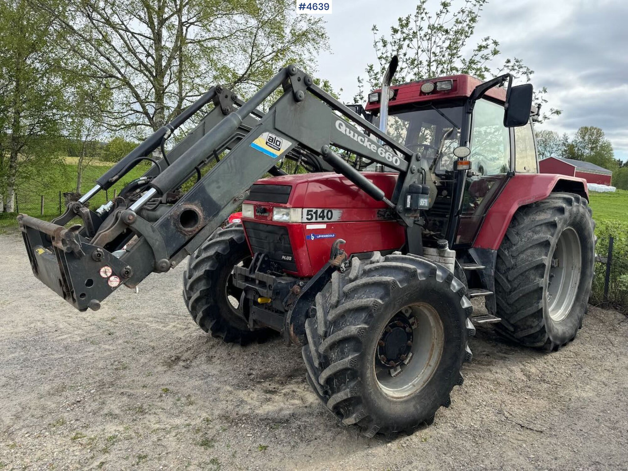 1996 CASE IH 5140 Maxxum Plus w/ front loader - جرار: صور 1 1996 CASE IH 5140 Maxxum Plus w/ front loader - جرار: صور 1