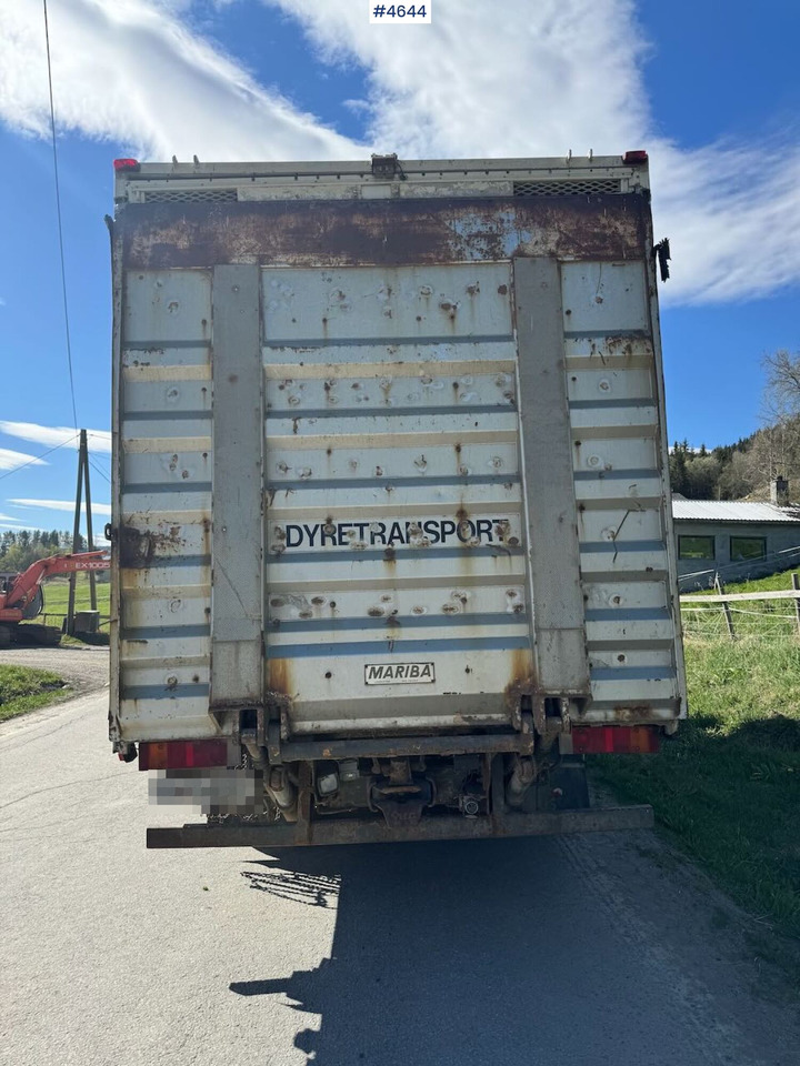 شاحنة نقل المواشي شاحنة 1997 Volvo FL12 6x2 Dyretransportbil: صور 11