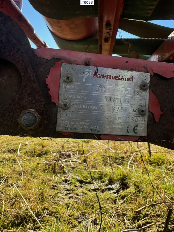 معدات القش 1998 Kverneland 7335 Round bale wrapper: صور 15 معدات القش 1998 Kverneland 7335 Round bale wrapper: صور 15