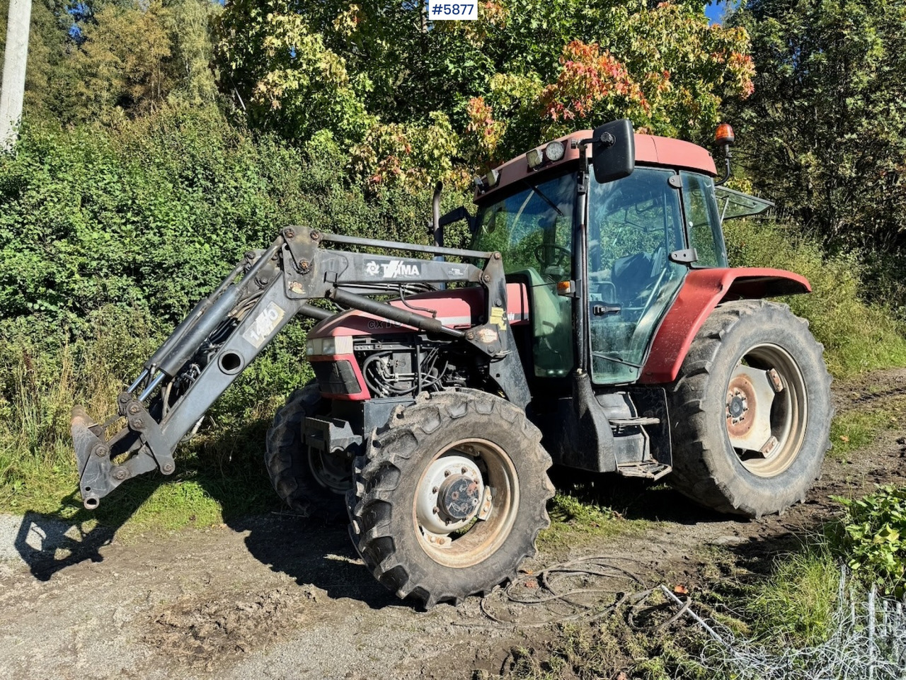 1999 Case CX100 w/ Front Loader. - جرار: صور 2 1999 Case CX100 w/ Front Loader. - جرار: صور 2