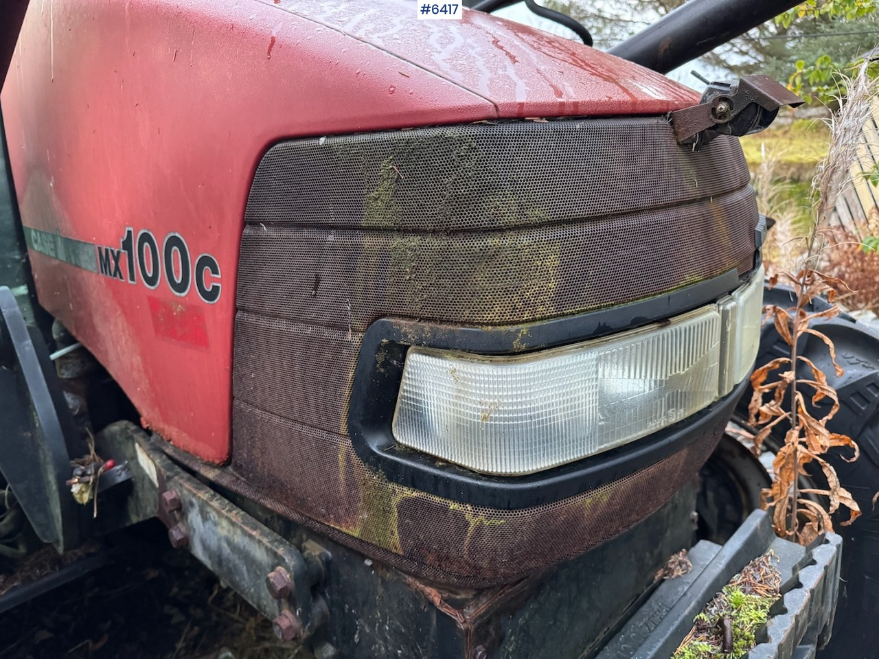 1999 Case IH Maxxum MX 100C w/ front loader, bucket and blade. Repair object. - جرار: صور 3 1999 Case IH Maxxum MX 100C w/ front loader, bucket and blade. Repair object. - جرار: صور 3