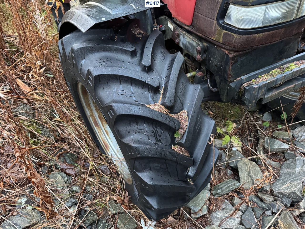 1999 Case IH Maxxum MX 100C w/ front loader, bucket and blade. Repair object. - جرار: صور 4 1999 Case IH Maxxum MX 100C w/ front loader, bucket and blade. Repair object. - جرار: صور 4