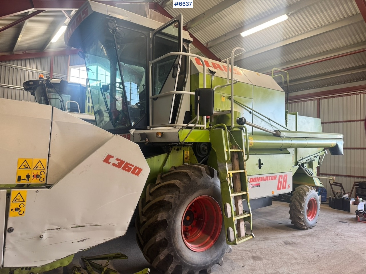 1999 Claas Dominator 68 S combine harvester with twin wheels. Well-maintained / Recently upgraded! - حصادة شاملة: صور 3 1999 Claas Dominator 68 S combine harvester with twin wheels. Well-maintained / Recently upgraded! - حصادة شاملة: صور 3