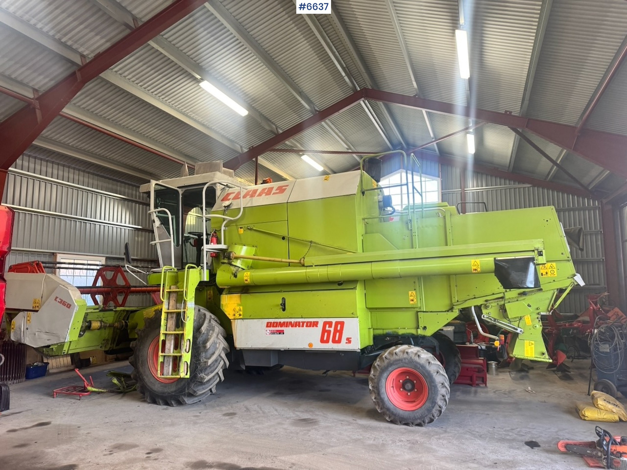 1999 Claas Dominator 68 S combine harvester with twin wheels. Well-maintained / Recently upgraded! - حصادة شاملة: صور 1 1999 Claas Dominator 68 S combine harvester with twin wheels. Well-maintained / Recently upgraded! - حصادة شاملة: صور 1