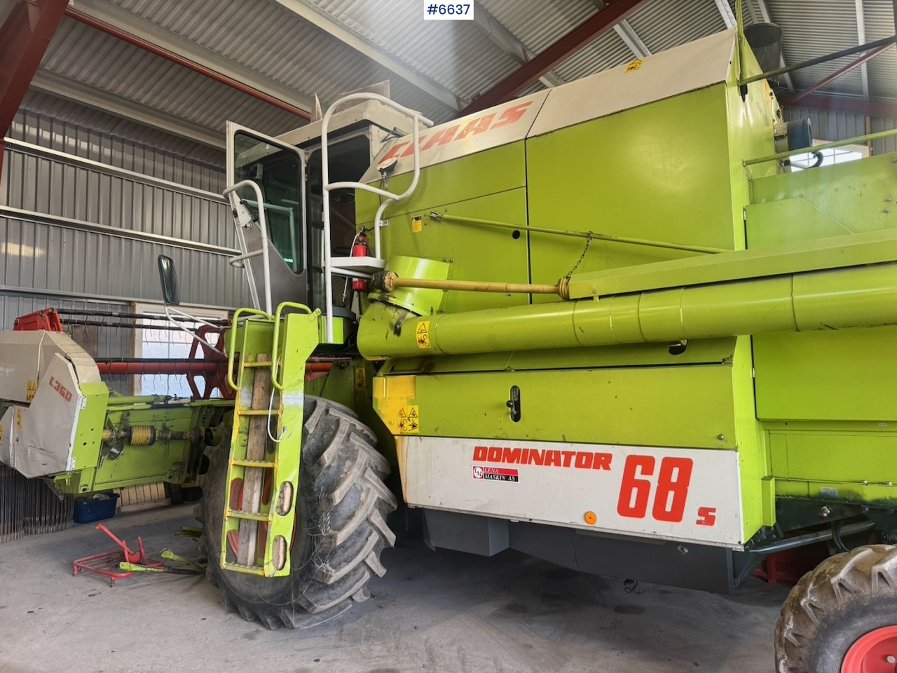 1999 Claas Dominator 68 S combine harvester with twin wheels. Well-maintained / Recently upgraded! - حصادة شاملة: صور 5 1999 Claas Dominator 68 S combine harvester with twin wheels. Well-maintained / Recently upgraded! - حصادة شاملة: صور 5