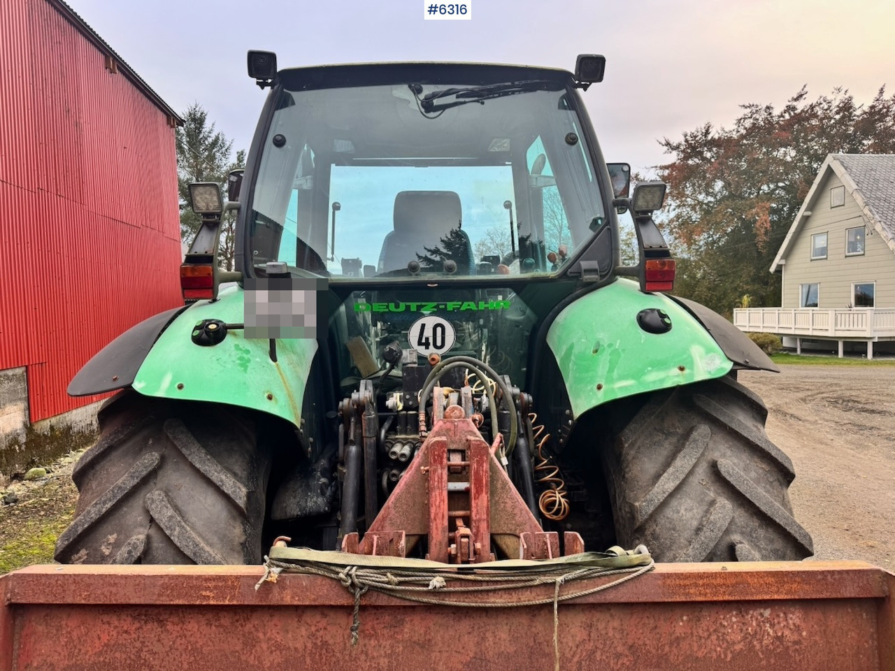 1999 Deutz Agrotron 150 w/ bucket and Front loader from 2020. - جرار: صور 5 1999 Deutz Agrotron 150 w/ bucket and Front loader from 2020. - جرار: صور 5