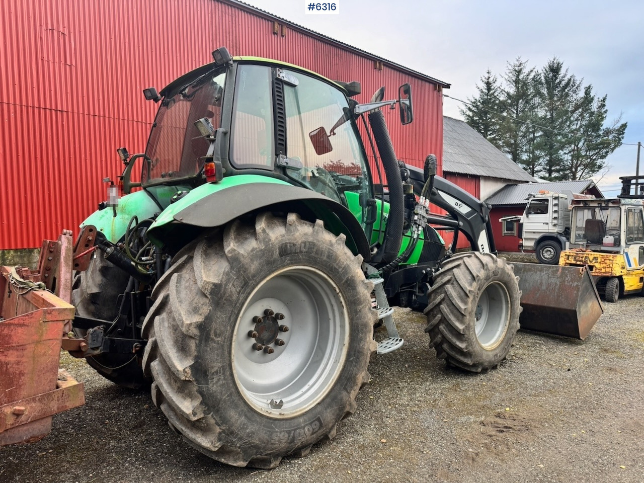 1999 Deutz Agrotron 150 w/ bucket and Front loader from 2020. - جرار: صور 4 1999 Deutz Agrotron 150 w/ bucket and Front loader from 2020. - جرار: صور 4