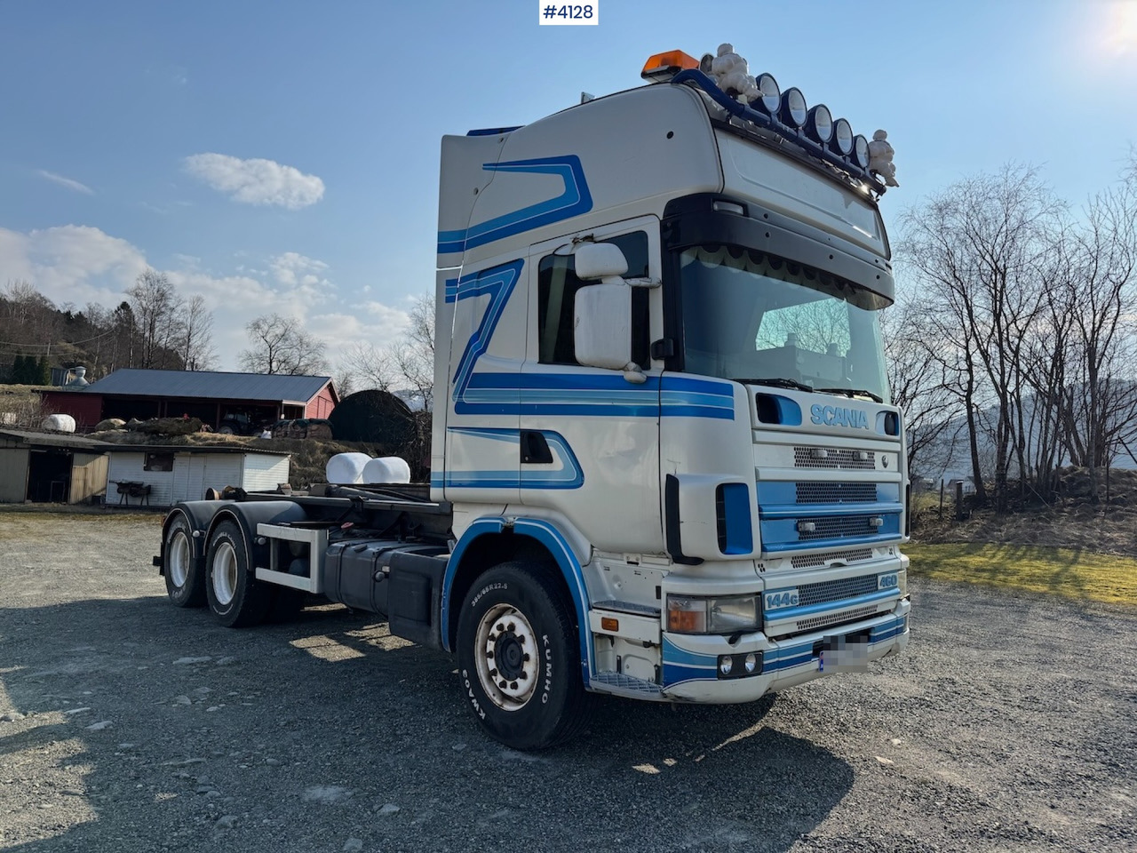 1999 Scania R 144G Hooklift - شاحنة ذات الخطاف: صور 1 1999 Scania R 144G Hooklift - شاحنة ذات الخطاف: صور 1