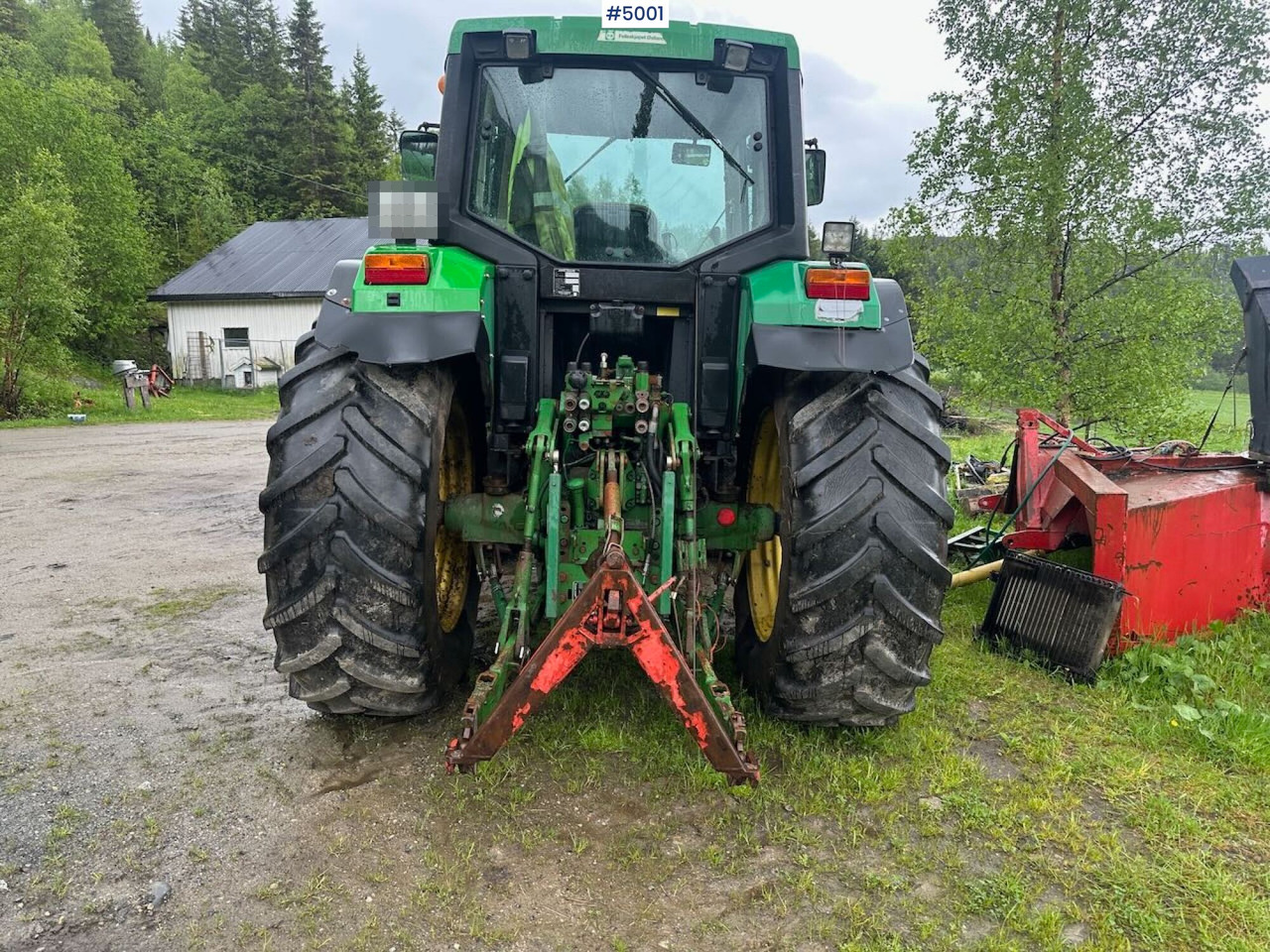 2000 John Deere 6610 4x4 tractor w/ front loader. - جرار: صور 5 2000 John Deere 6610 4x4 tractor w/ front loader. - جرار: صور 5