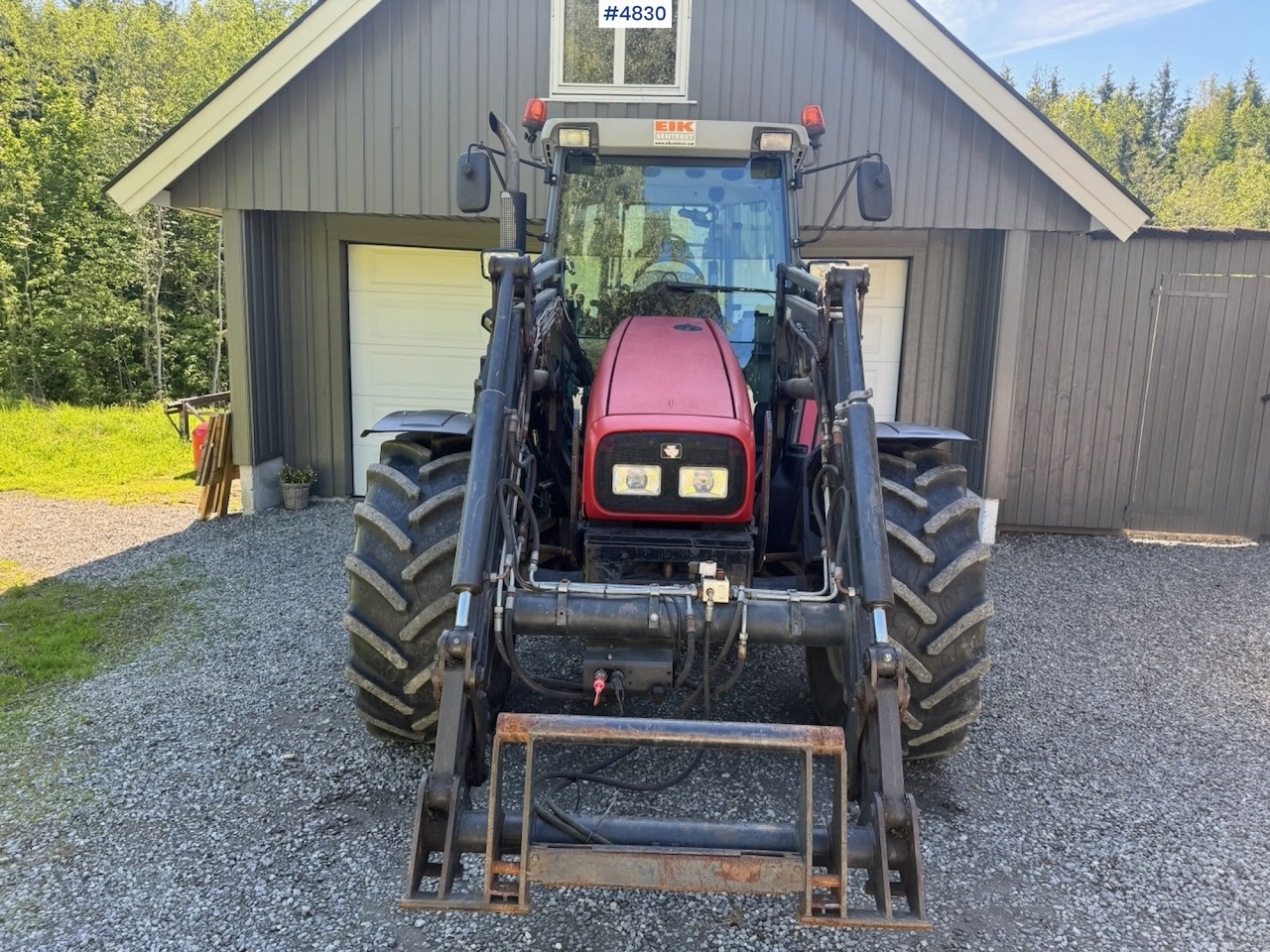 2001 Massey Ferguson 4355 4x4 with Front Loader - جرار: صور 4 2001 Massey Ferguson 4355 4x4 with Front Loader - جرار: صور 4