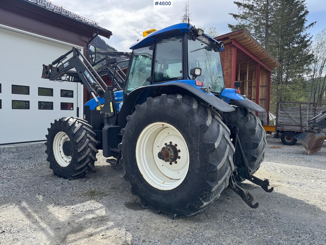 جرار 2005 New Holland TM190 w/front loader: صور 9