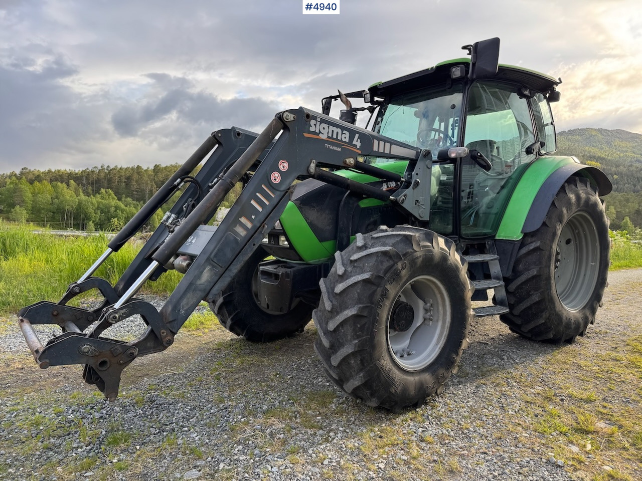2006 Deutz-Fahr Agrotron K90 w/front loader. - جرار: صور 1 2006 Deutz-Fahr Agrotron K90 w/front loader. - جرار: صور 1
