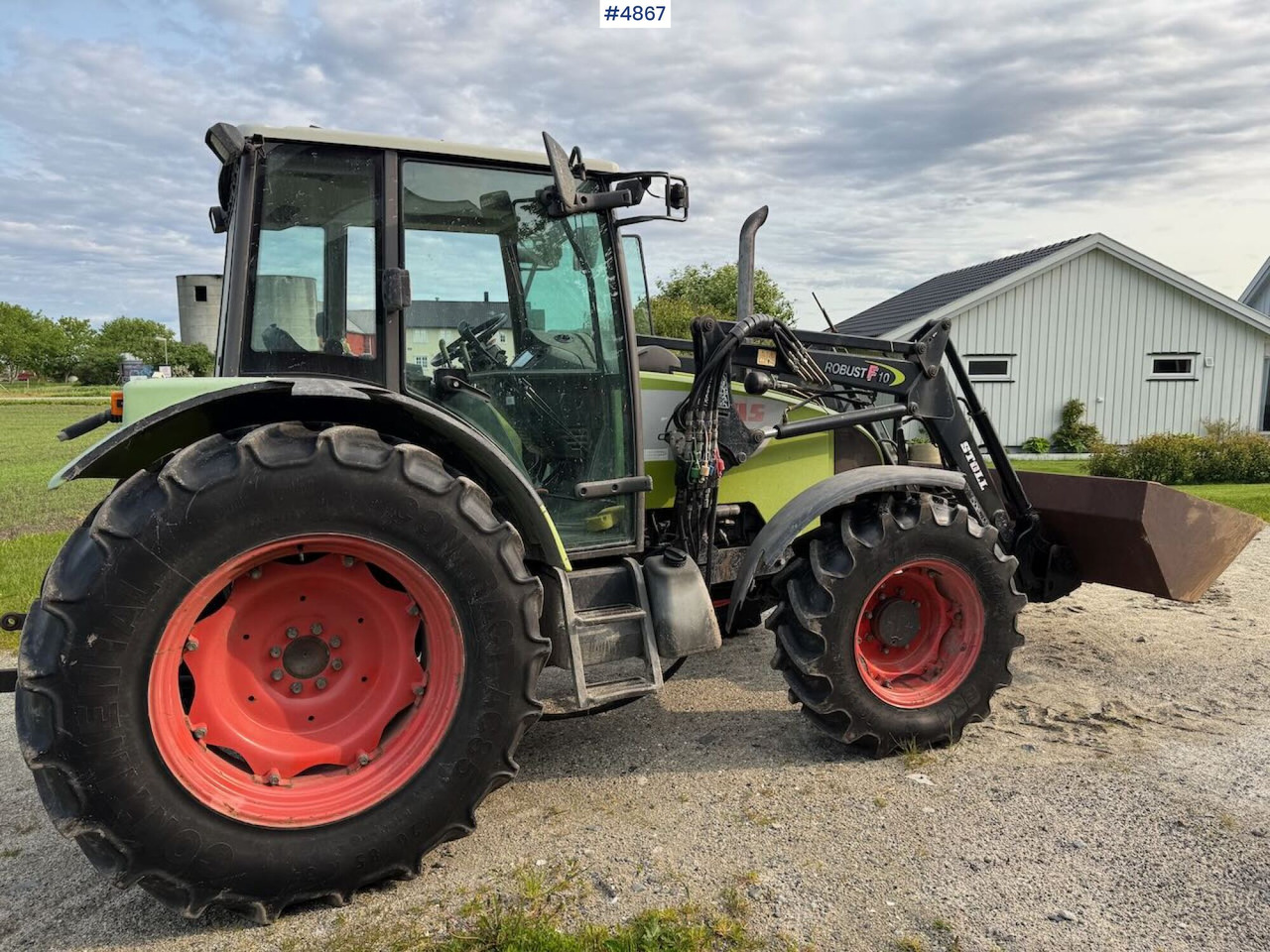 2007 Claas Celtis 446 with front loader, pallet forks, and bucket - جرار: صور 3 2007 Claas Celtis 446 with front loader, pallet forks, and bucket - جرار: صور 3