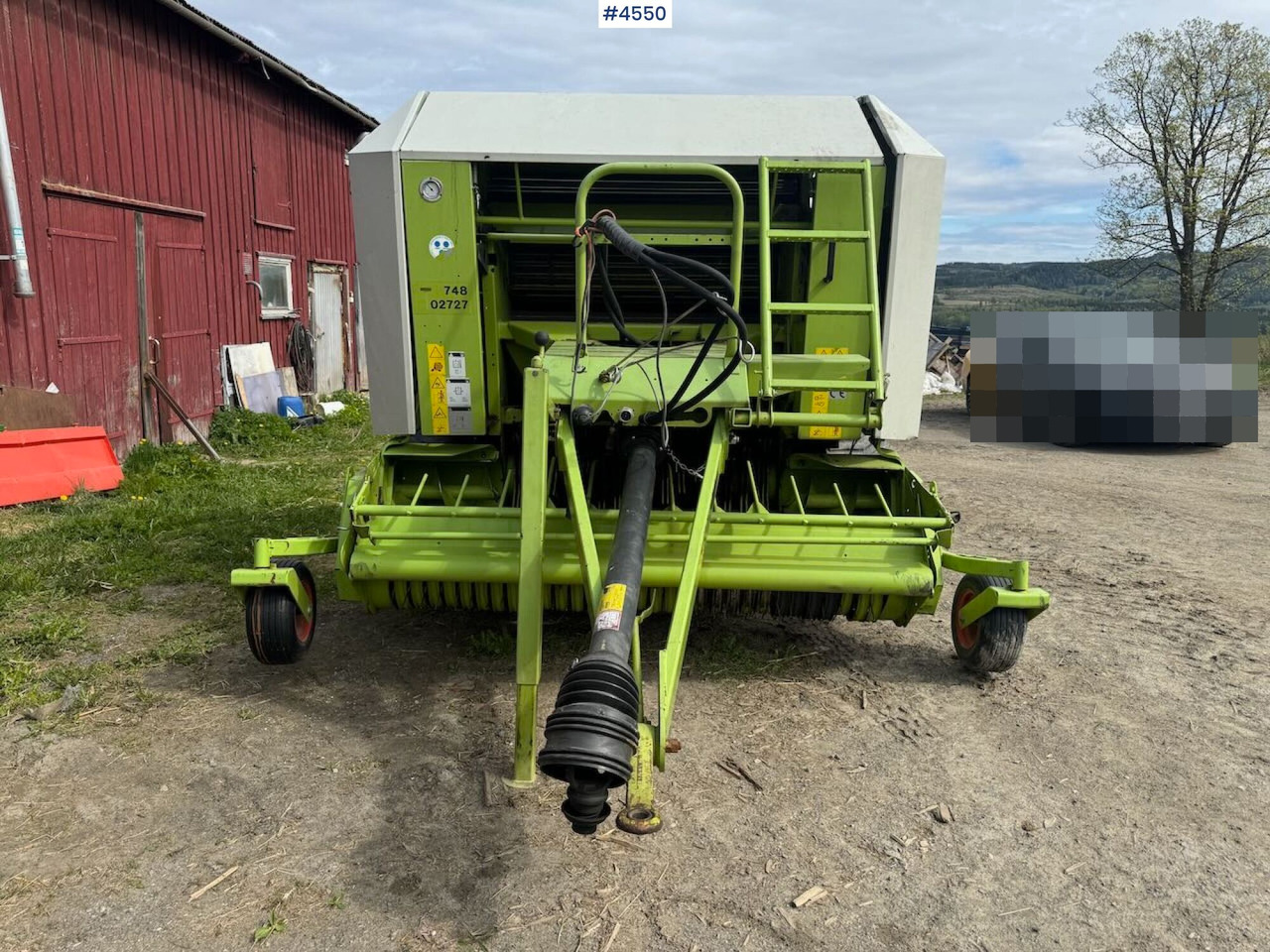 2007 Claas Rollant 225 Roto Cut - معدات القش: صور 4 2007 Claas Rollant 225 Roto Cut - معدات القش: صور 4