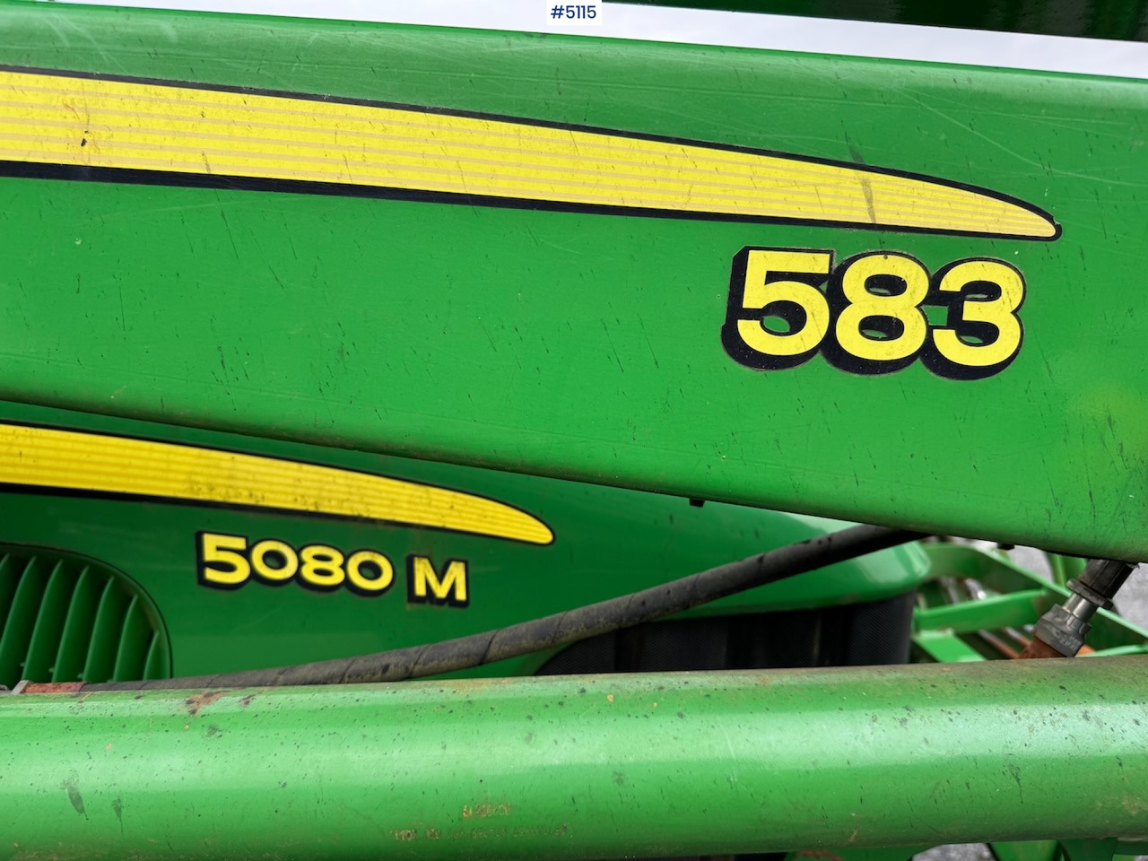 2011 John Deere 5080 M m/frontlaster. Lite timer! - جرار: صور 2 2011 John Deere 5080 M m/frontlaster. Lite timer! - جرار: صور 2