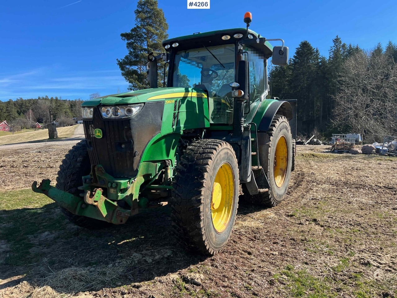 2012 John Deere 7260R Tractor w/ PTO - جرار: صور 2 2012 John Deere 7260R Tractor w/ PTO - جرار: صور 2