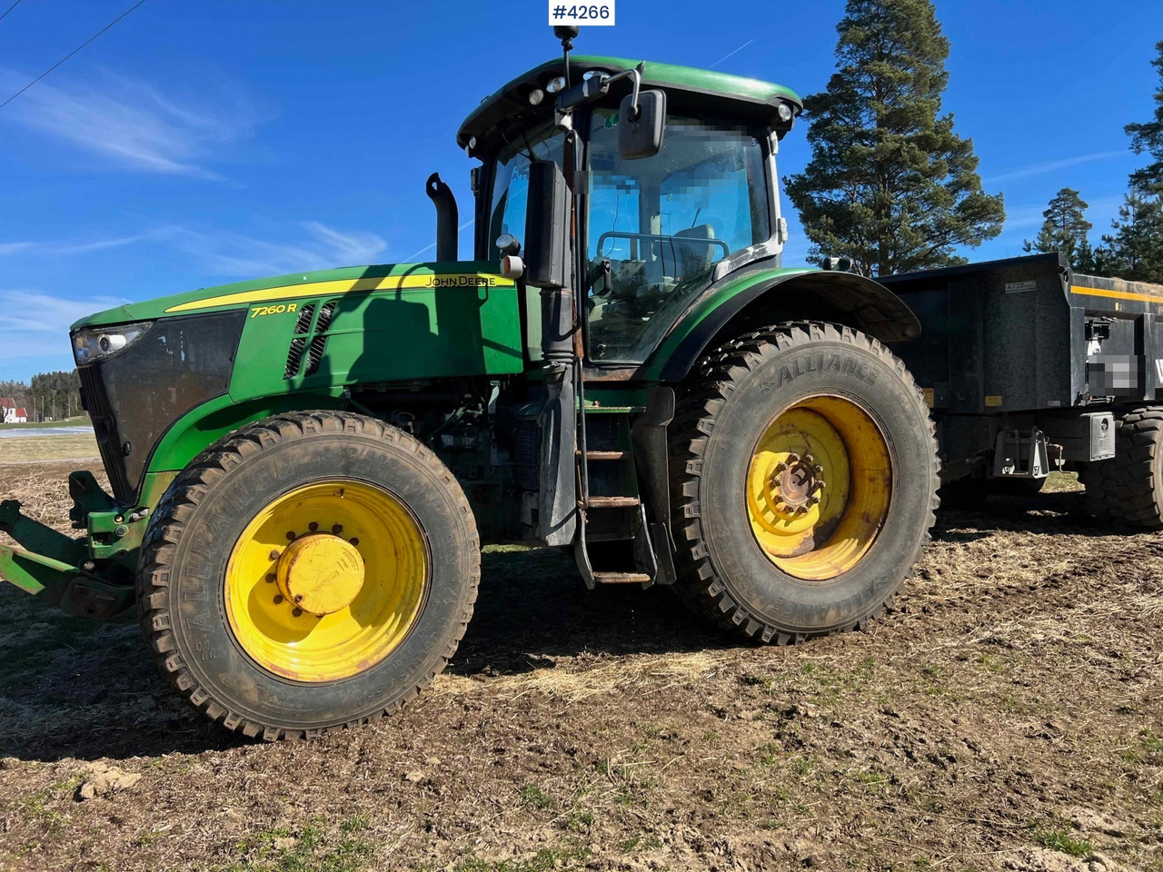 2012 John Deere 7260R Tractor w/ PTO - جرار: صور 5 2012 John Deere 7260R Tractor w/ PTO - جرار: صور 5