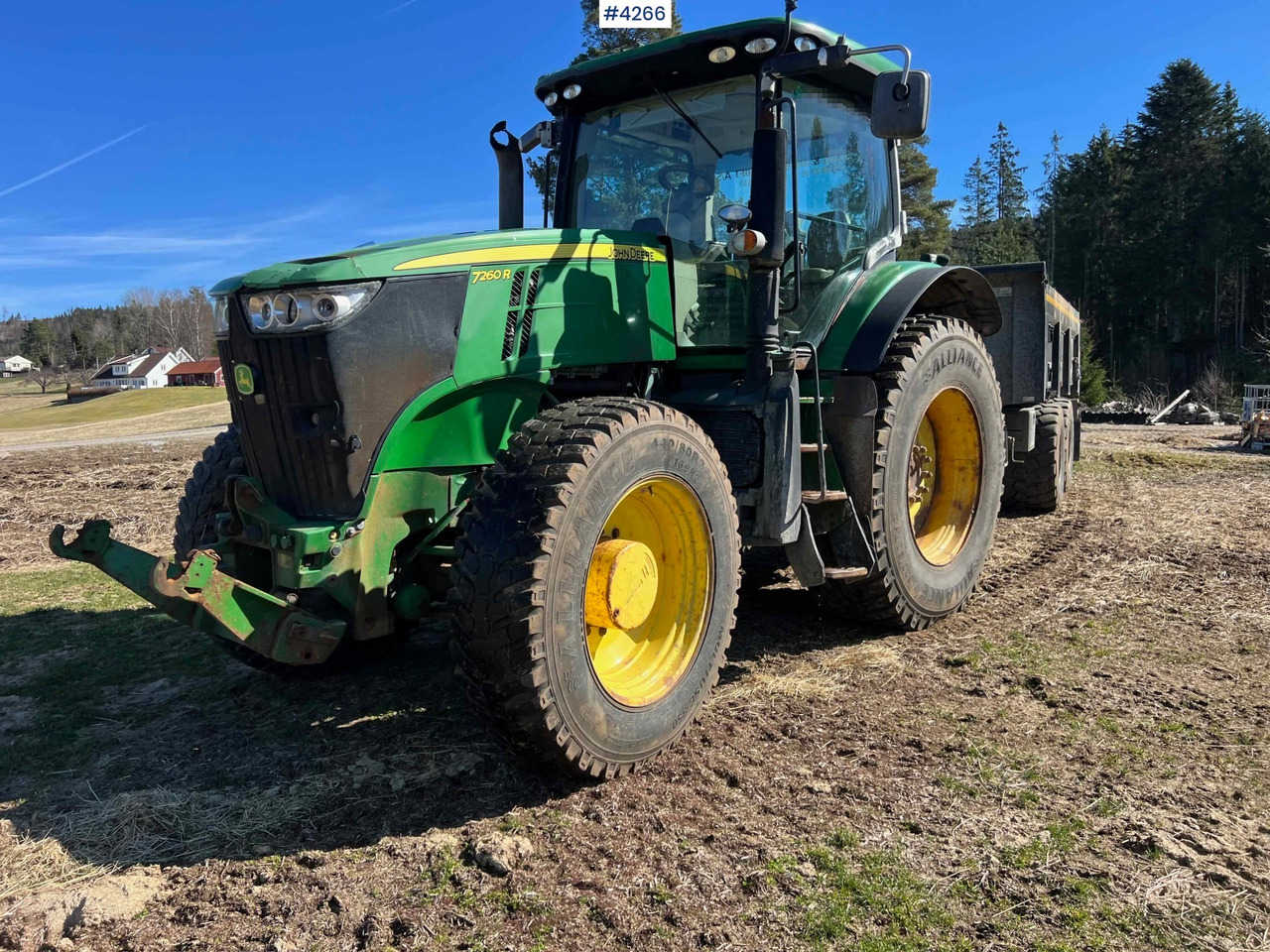 2012 John Deere 7260R Tractor w/ PTO - جرار: صور 3 2012 John Deere 7260R Tractor w/ PTO - جرار: صور 3