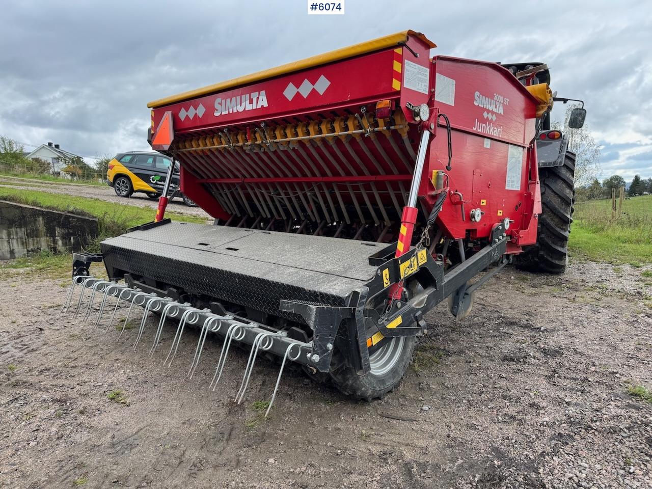 2012 Junkkari Simulta 3000 ST combination seed drill. - الة بذر: صور 1 2012 Junkkari Simulta 3000 ST combination seed drill. - الة بذر: صور 1
