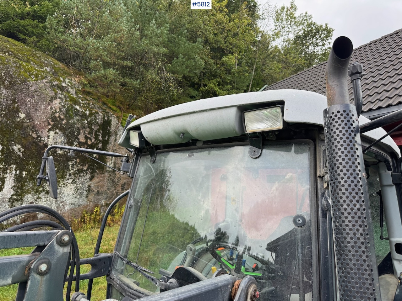 جرار 2013 Deutz Fahr Agroplus 410 DT w/ front loader.: صور 11