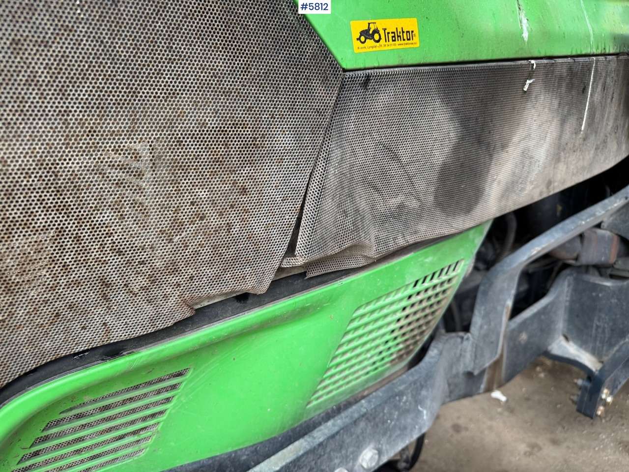 جرار 2013 Deutz Fahr Agroplus 410 DT w/ front loader.: صور 12