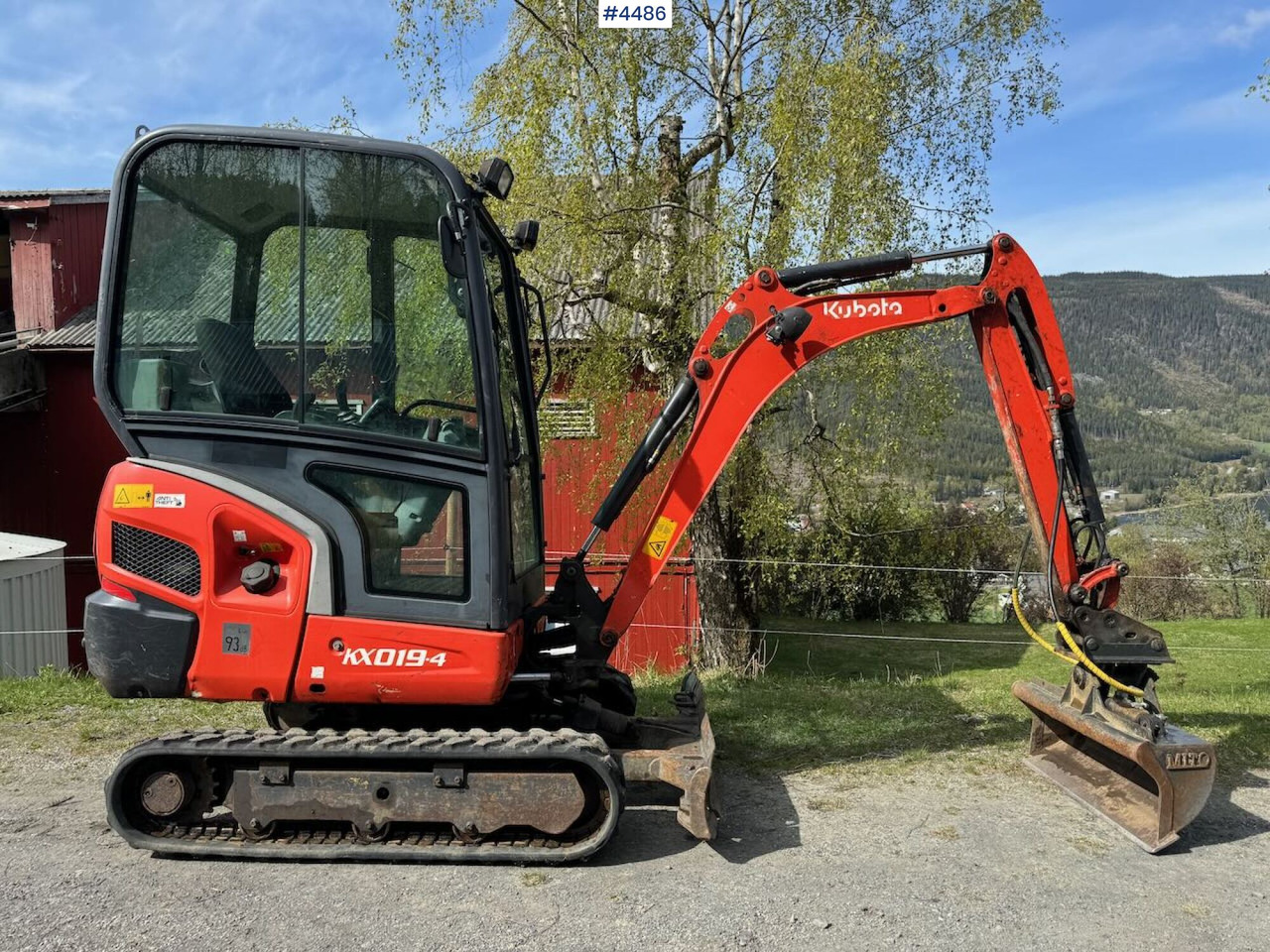 2014 Kubota KX019 Mini excavator with two buckets - حفارة: صور 1 2014 Kubota KX019 Mini excavator with two buckets - حفارة: صور 1