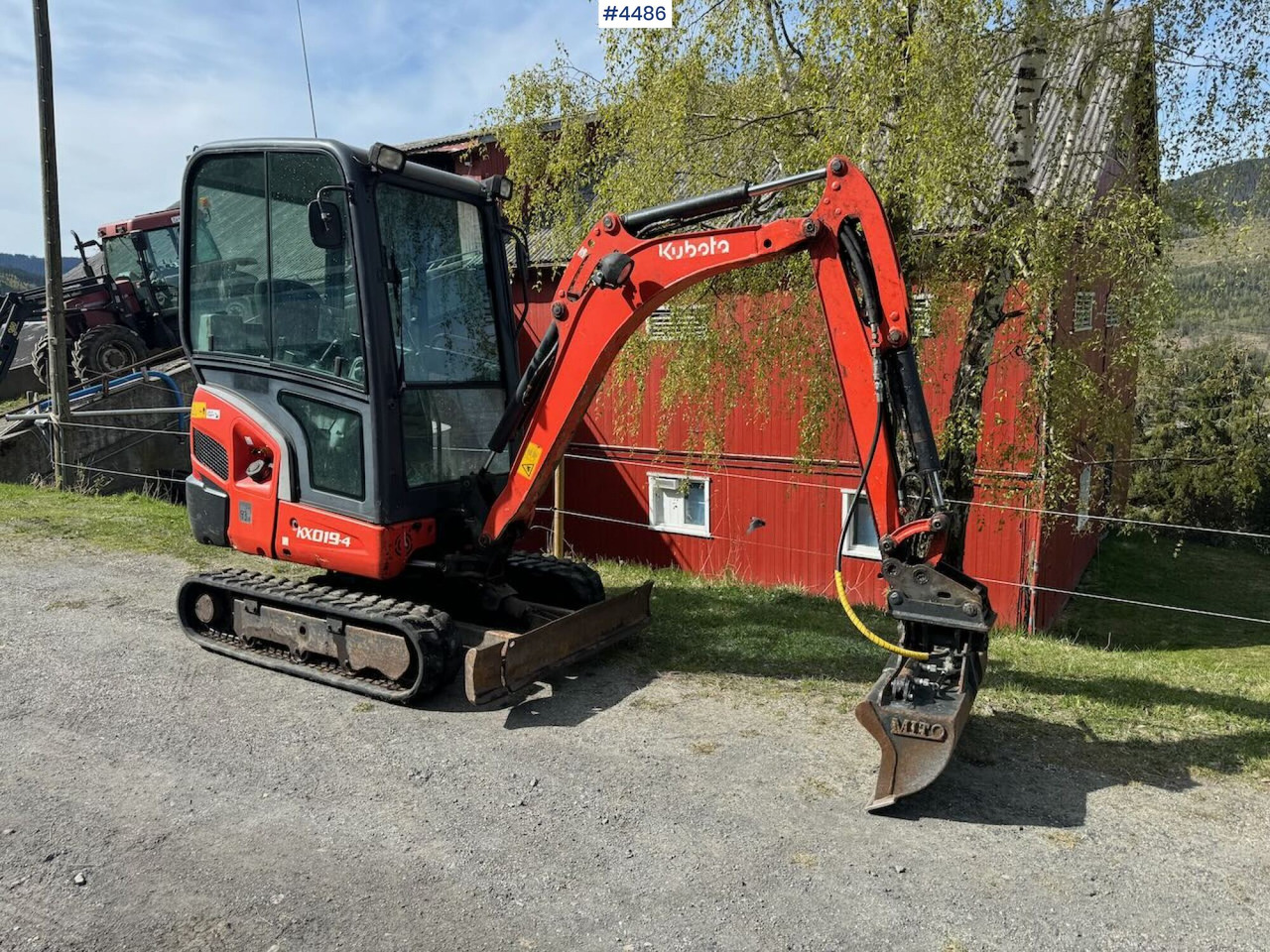 2014 Kubota KX019 Mini excavator with two buckets - حفارة: صور 4 2014 Kubota KX019 Mini excavator with two buckets - حفارة: صور 4