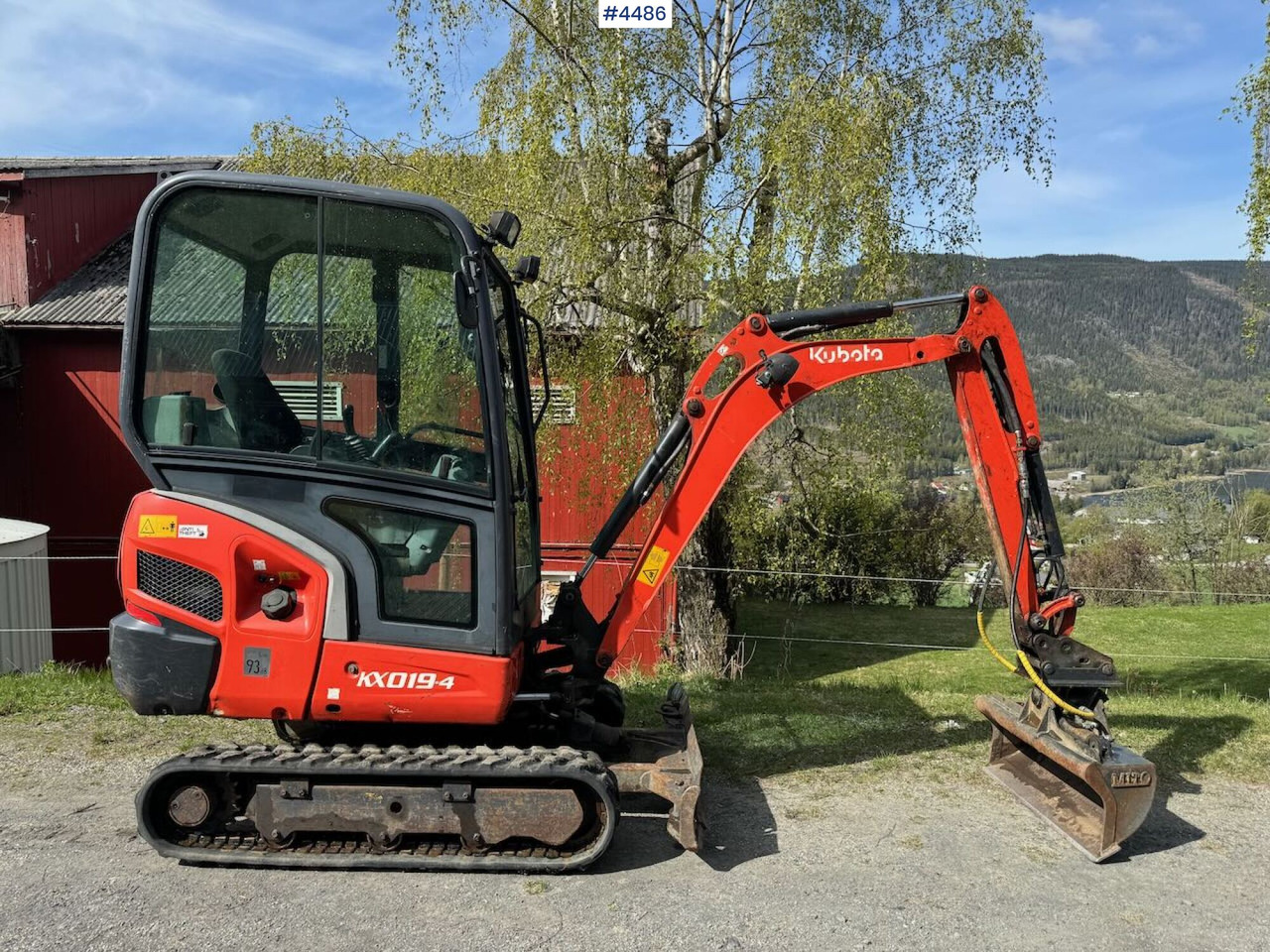 2014 Kubota KX019 Mini excavator with two buckets - حفارة: صور 2 2014 Kubota KX019 Mini excavator with two buckets - حفارة: صور 2