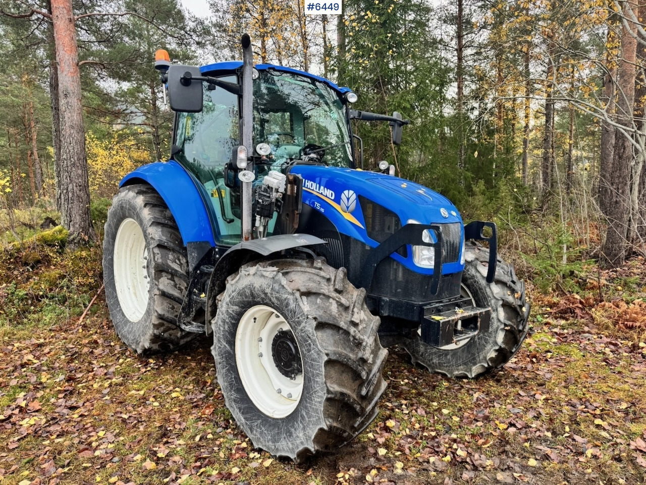 2014 New Holland T5.115 w/ Brackets and Central. 2400 hours! - جرار: صور 1 2014 New Holland T5.115 w/ Brackets and Central. 2400 hours! - جرار: صور 1