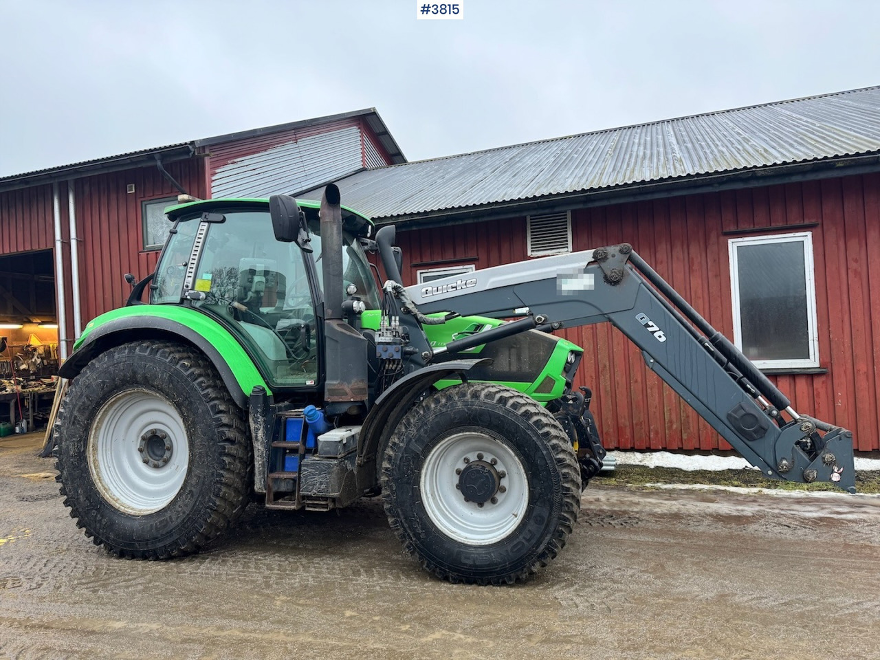 2015 Deutz-fahr 6190 Agrotron w/ Front loader, Front PTO and 2 sets of tires. - جرار: صور 2 2015 Deutz-fahr 6190 Agrotron w/ Front loader, Front PTO and 2 sets of tires. - جرار: صور 2