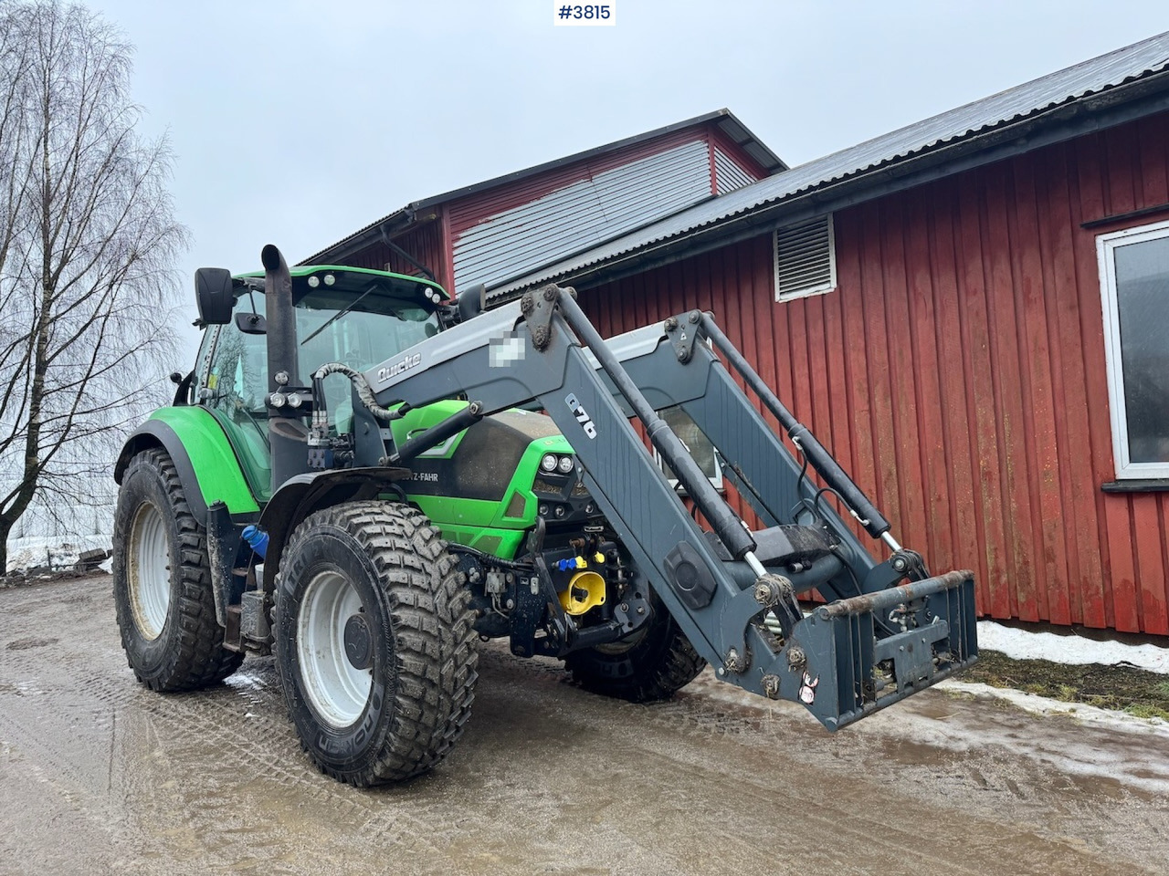 2015 Deutz-fahr 6190 Agrotron w/ Front loader, Front PTO and 2 sets of tires. - جرار: صور 1 2015 Deutz-fahr 6190 Agrotron w/ Front loader, Front PTO and 2 sets of tires. - جرار: صور 1
