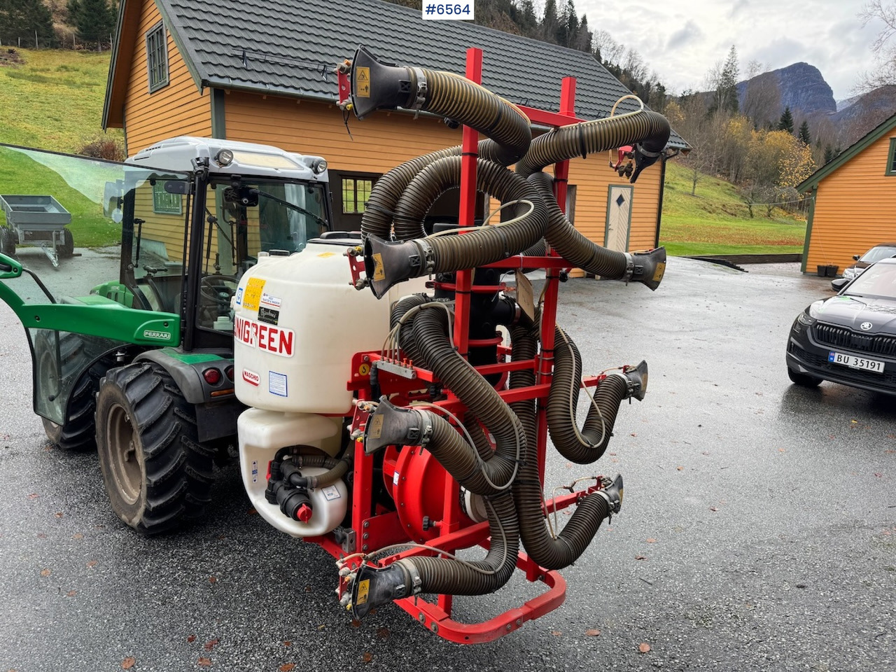 2015 Mascio Turboteuton Unigreen 600 liter Tåkesprøyte. - آلة الرش: صور 2 2015 Mascio Turboteuton Unigreen 600 liter Tåkesprøyte. - آلة الرش: صور 2