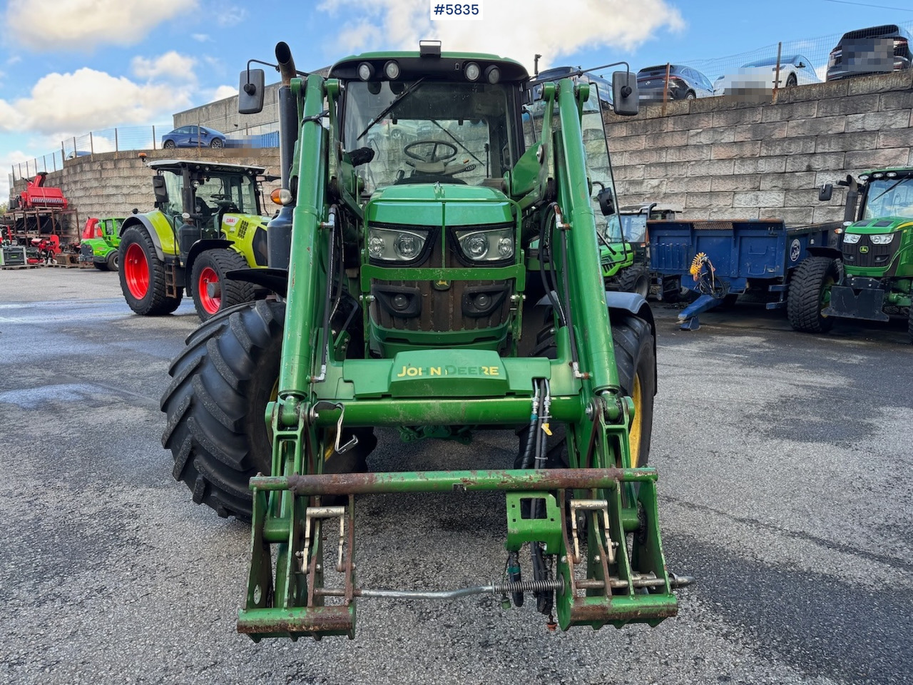 2016 John Deere 6130M w/ front loader. - جرار: صور 5 2016 John Deere 6130M w/ front loader. - جرار: صور 5