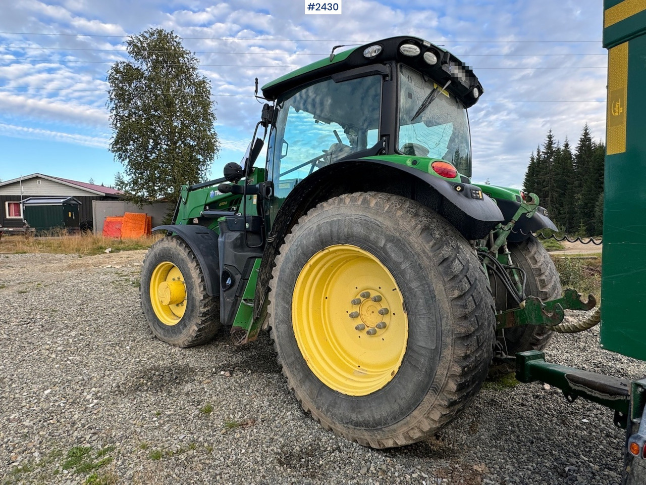 2016 John Deere 6155R w/ Trima front loader - جرار: صور 3 2016 John Deere 6155R w/ Trima front loader - جرار: صور 3