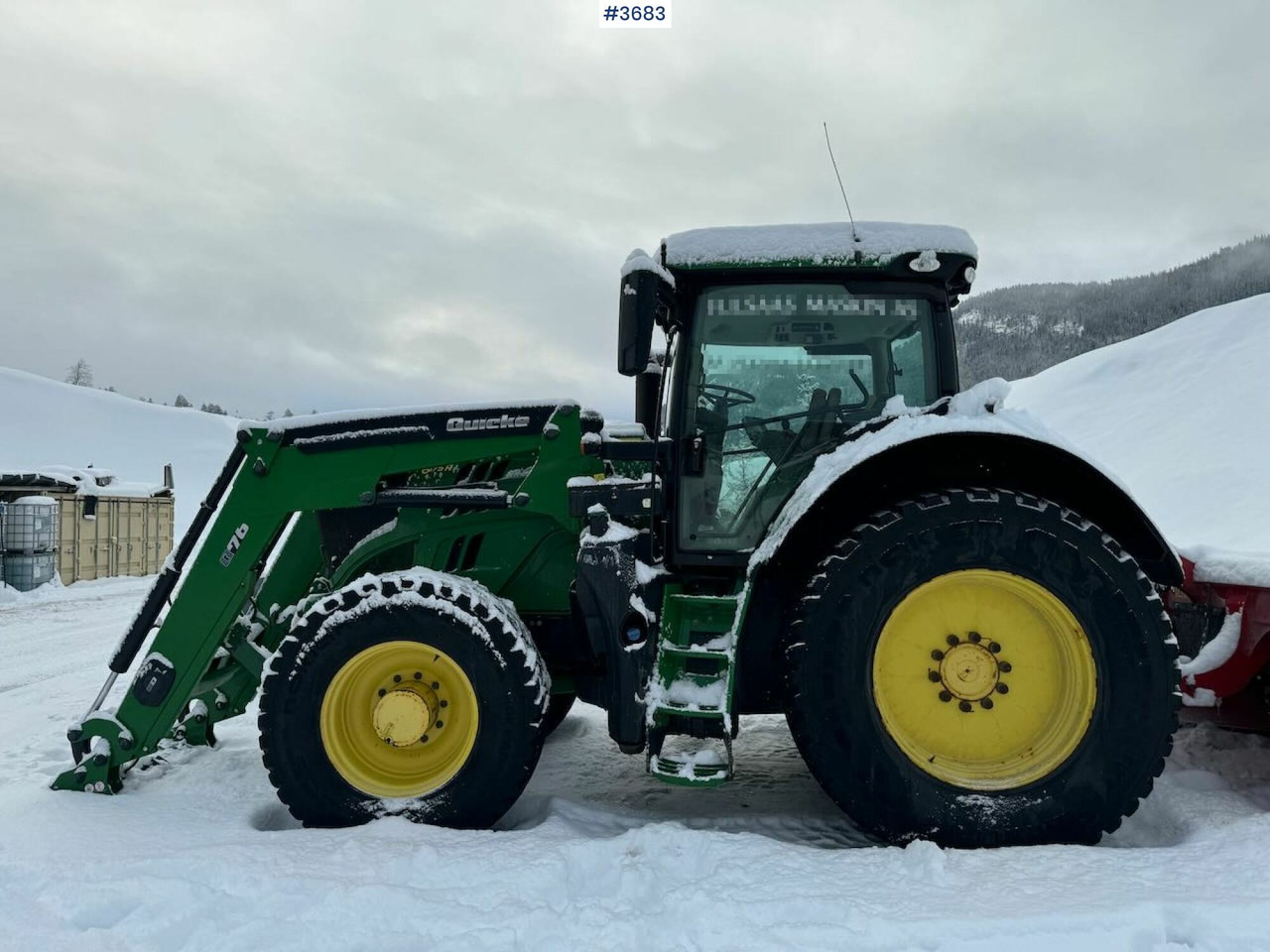 2016 John Deere 6175R 4x4 w/ front loader - جرار: صور 3 2016 John Deere 6175R 4x4 w/ front loader - جرار: صور 3