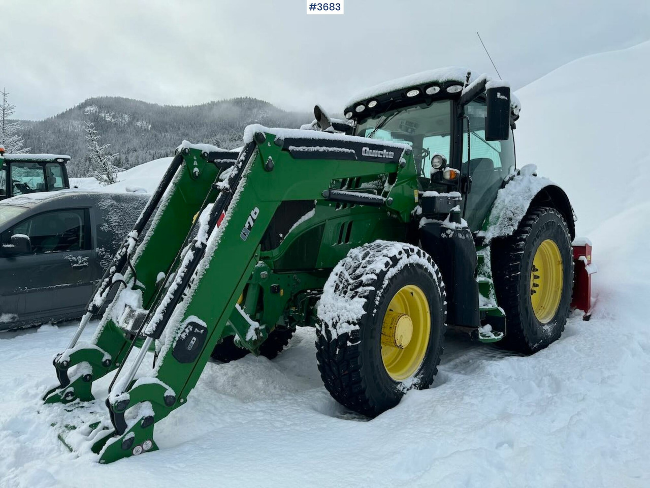 2016 John Deere 6175R 4x4 w/ front loader - جرار: صور 5 2016 John Deere 6175R 4x4 w/ front loader - جرار: صور 5