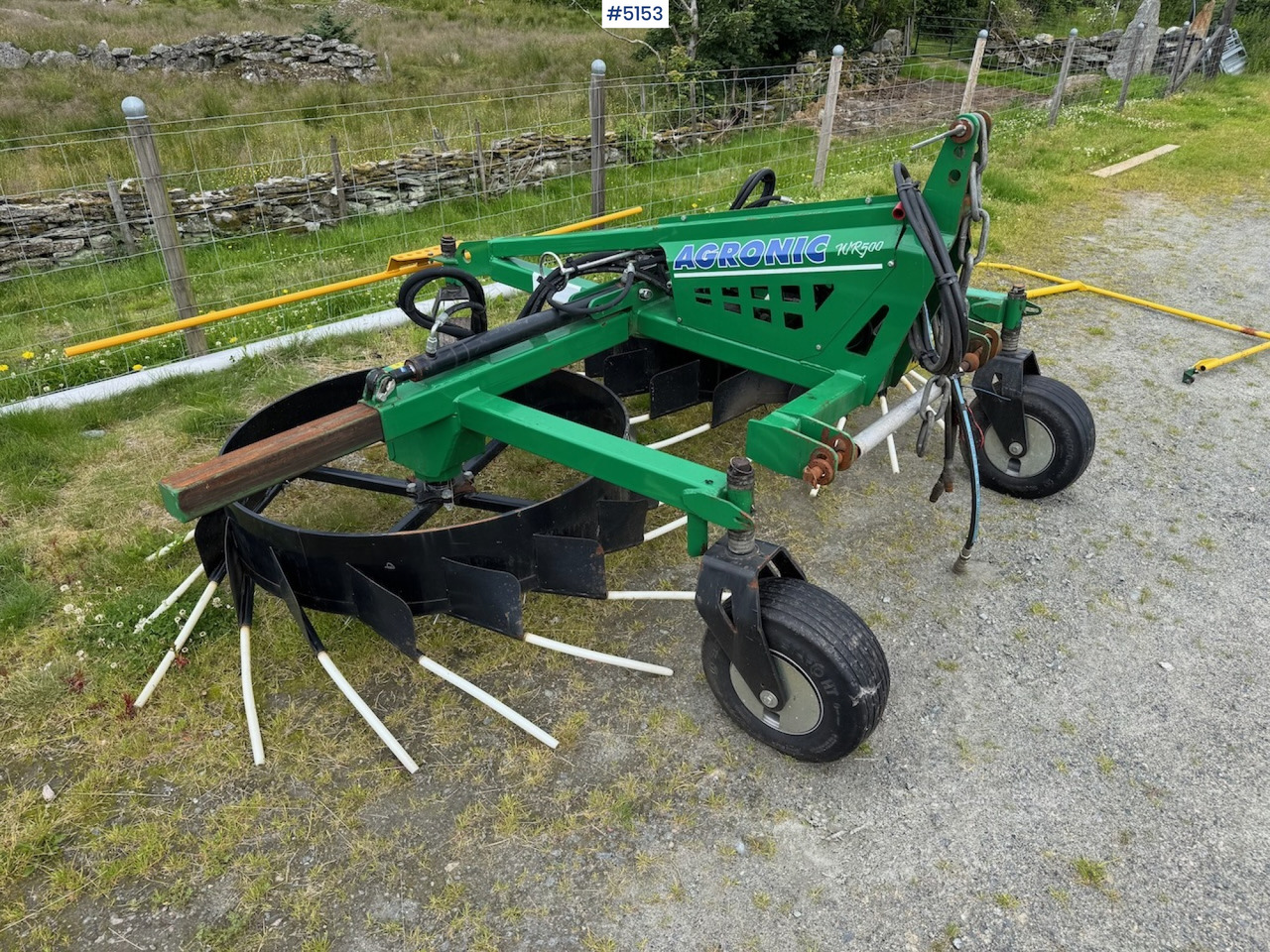 معدات القش 2017 Agronic WR 500 Collector Harrow: صور 9