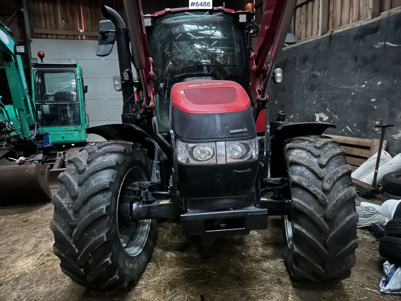 جرار 2018 CASE IH LUXXUM 120 4x4 tractor with front loader.: صور 6