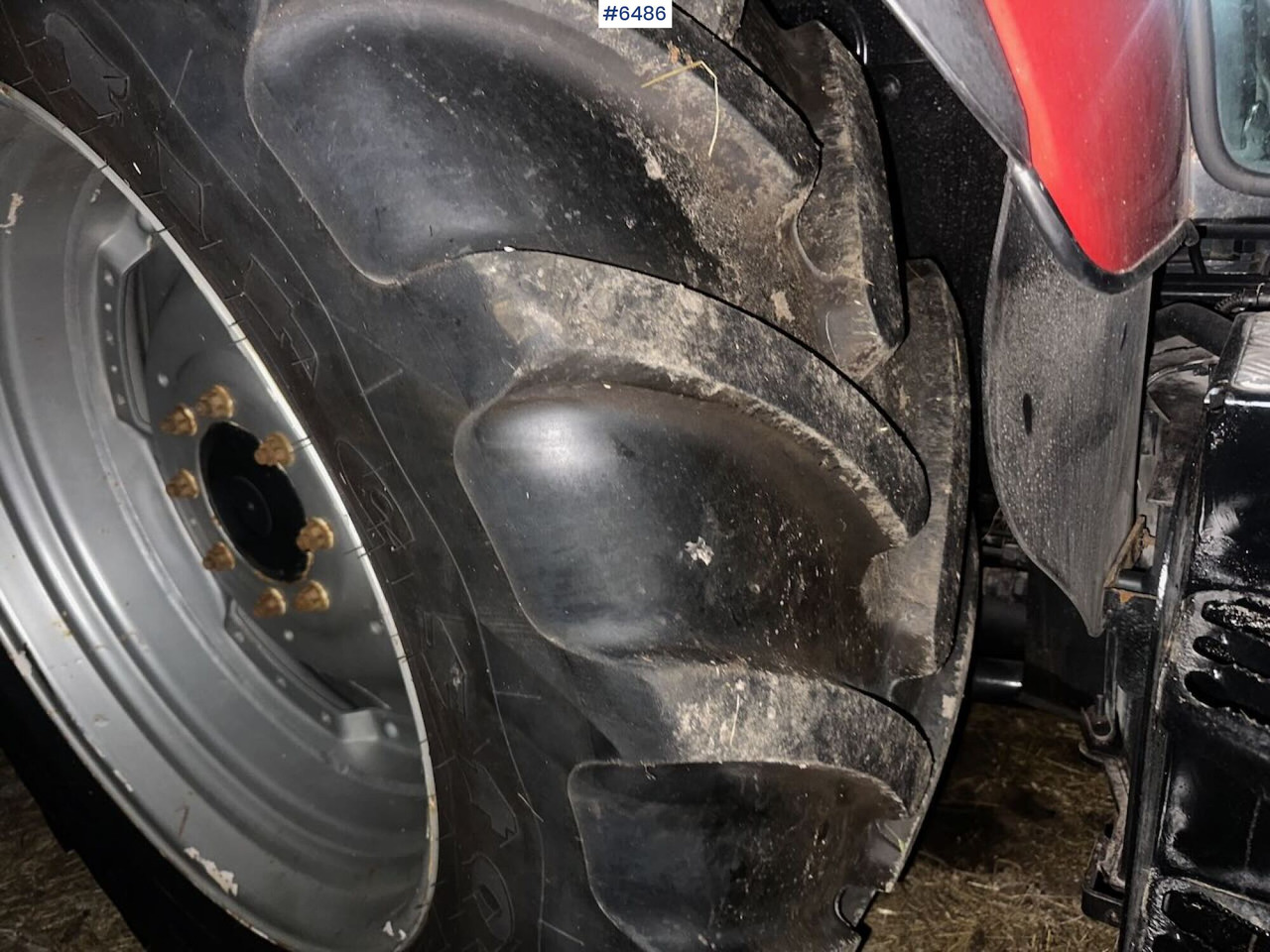 جرار 2018 CASE IH LUXXUM 120 4x4 tractor with front loader.: صور 9