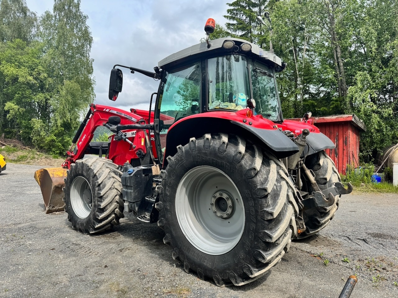 2018 Massey Ferguson 7788 4x4 w/ Front loader and bucket. - جرار: صور 3 2018 Massey Ferguson 7788 4x4 w/ Front loader and bucket. - جرار: صور 3