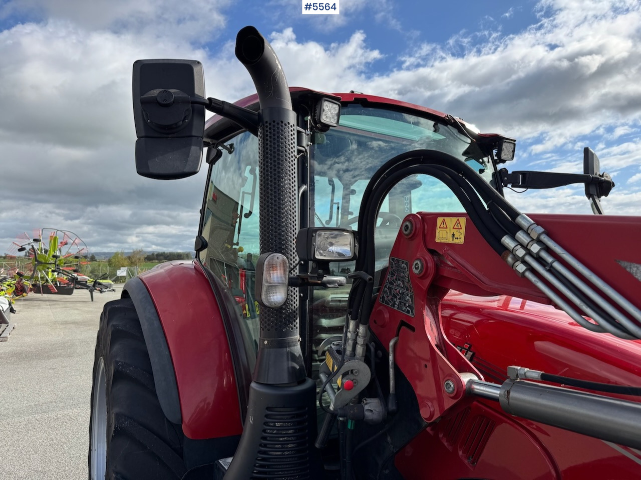 2019 Case IH Luxxum 120 m/ frontlaster. - جرار: صور 3 2019 Case IH Luxxum 120 m/ frontlaster. - جرار: صور 3