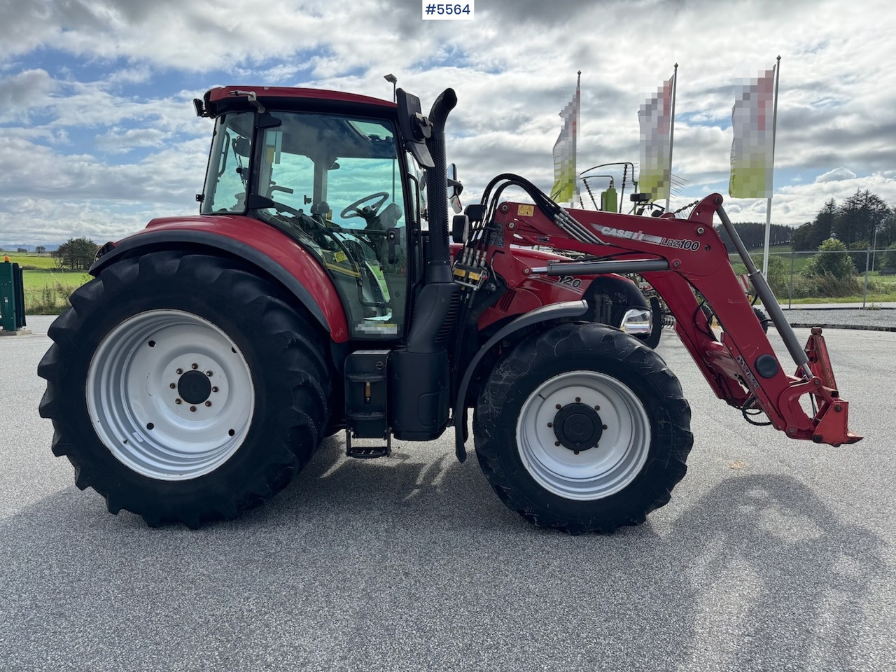 2019 Case IH Luxxum 120 m/ frontlaster. - جرار: صور 4 2019 Case IH Luxxum 120 m/ frontlaster. - جرار: صور 4