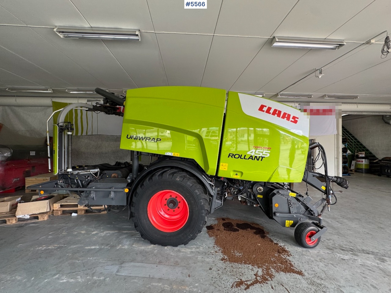 2019 Claas Rollant 455 Uniwrap - معدات القش: صور 2 2019 Claas Rollant 455 Uniwrap - معدات القش: صور 2