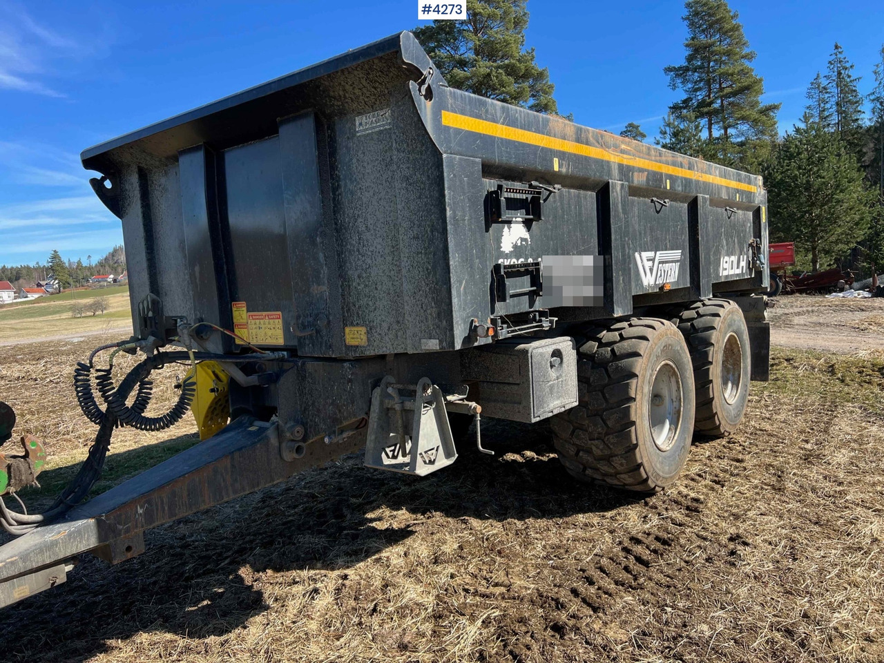 2020 Richard Western wf19DLH 2 axle dump trailer for tractor - قلابة مقطورة الزراعية: صور 1 2020 Richard Western wf19DLH 2 axle dump trailer for tractor - قلابة مقطورة الزراعية: صور 1