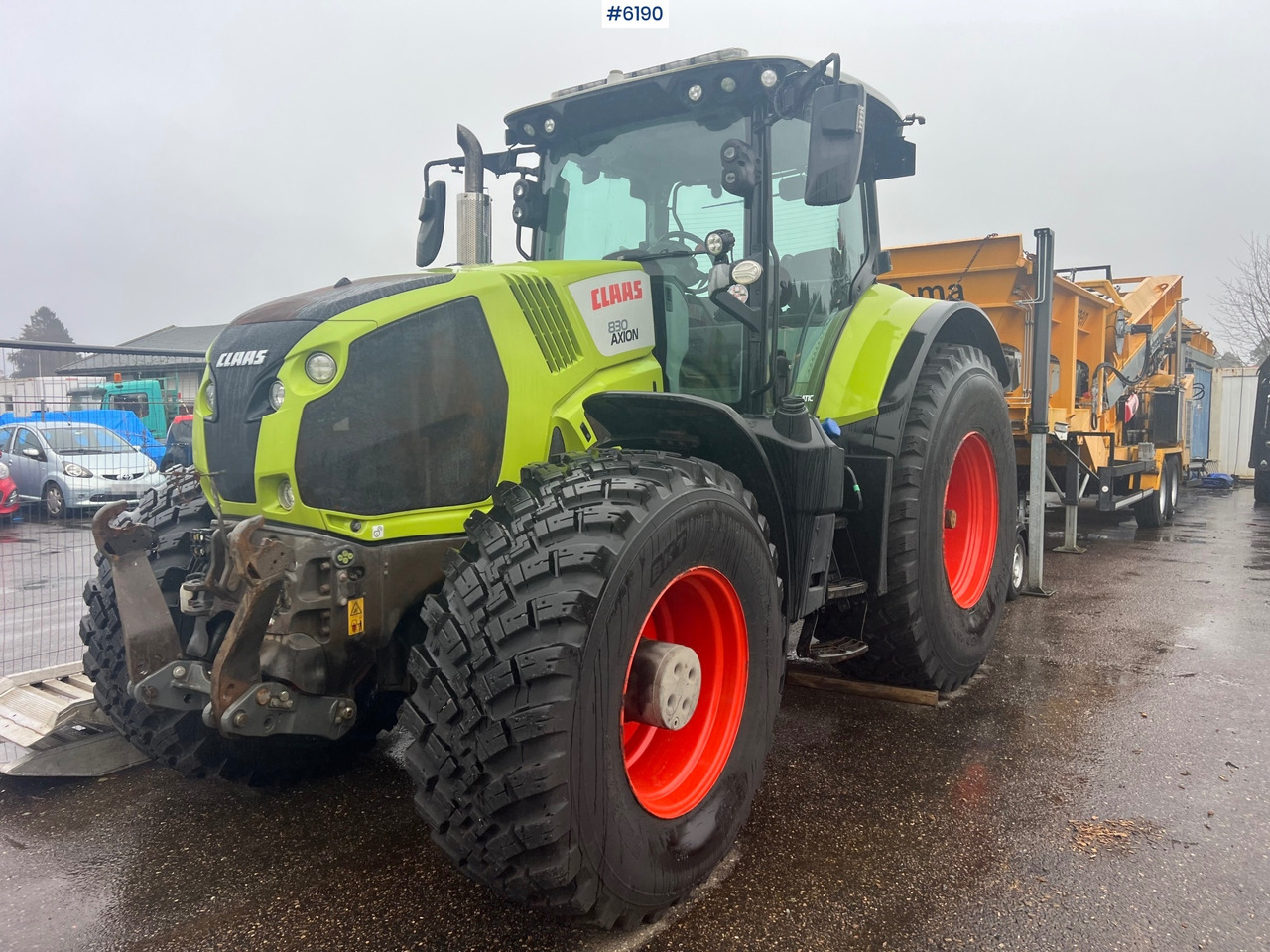 2021 Claas Axion 830 tractor w/ front hydraulics - جرار: صور 1 2021 Claas Axion 830 tractor w/ front hydraulics - جرار: صور 1